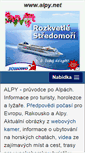 Mobile Screenshot of dachstein.alpy.net